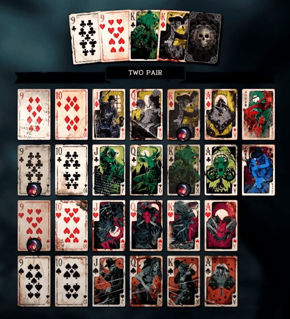 Hard West 2 all poker cards with two jokers