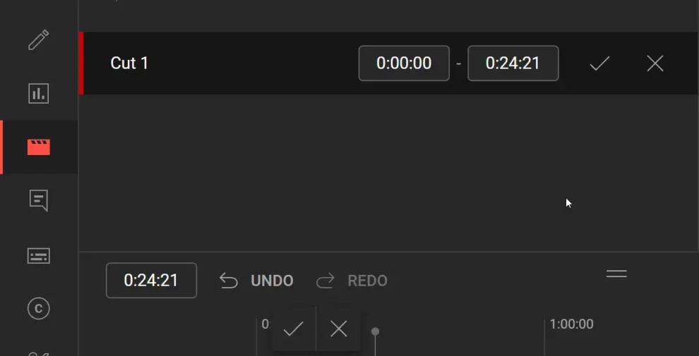 editing youtube video